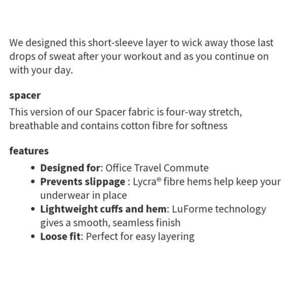 LULULEMON NTS Cropped Short Sleeve - Picture 8 of 8